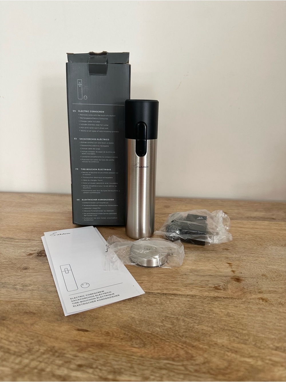 Rabbit Electric Corkscrew, Wine Opener